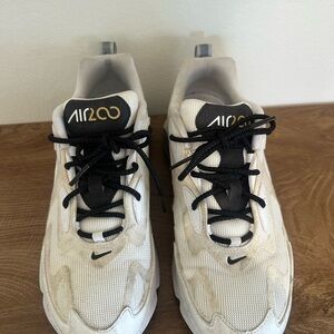 Nike Air Max 200 Cream and Black Sneakers